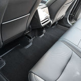 2025+ Tesla Model Y Juniper Right-Hand Drive Custom-Fit TPE All-Weather Floor Mats with Detachable Carpet – Eco-Friendly & OEM Precision