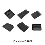 Bundle: Tesla Model S 2021+ Center Console Organizer Set (6 Pcs)