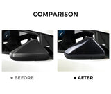 Carbon Fiber Rear Mirror Caps for Tesla Cybertruck (ABS Plastic)