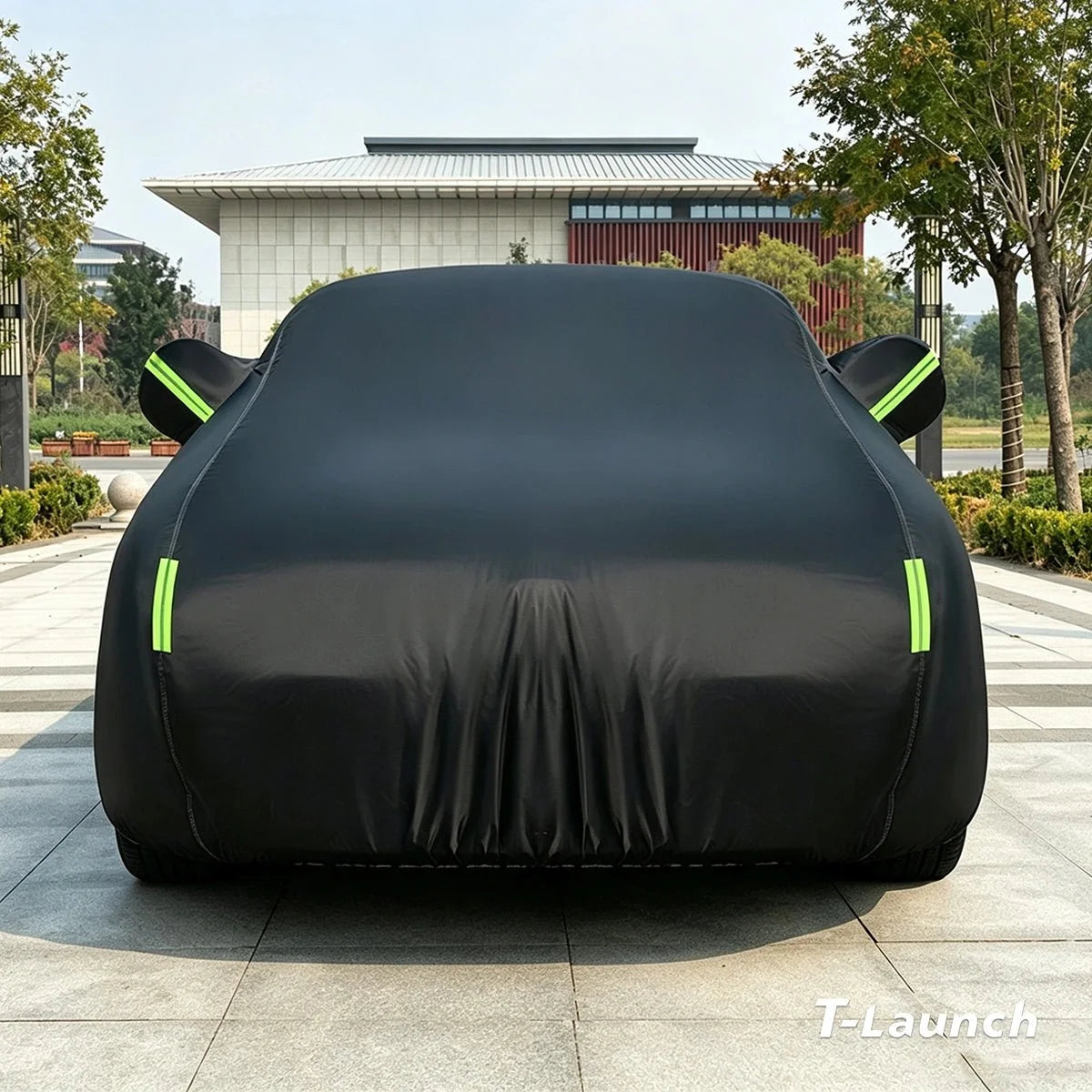 Heavy-Duty All-Weather Fleece-Lined Car Cover for Tesla Model Y L 2026+