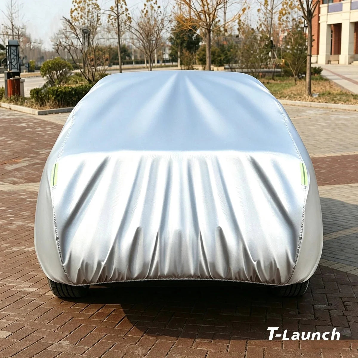 Heavy-Duty All-Weather Fleece-Lined Car Cover for Tesla Model Y L 2026+