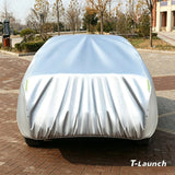 Heavy-Duty All-Weather Fleece-Lined Car Cover for Tesla Model Y L 2026+