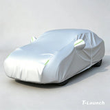 Heavy-Duty All-Weather Fleece-Lined Car Cover for Tesla Model Y L 2026+