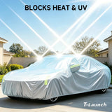 Heavy-Duty All-Weather Fleece-Lined Car Cover for Tesla Model Y L 2026+