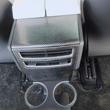 Carbon Fiber Rear Air Vent Cover For Tesla Pre-Refresh Model S / X