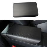 Tesla Model 3 Highland Carbon Fiber Armrest Box Cover - Twill weave