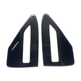 tesla model 3/Y/S/X carbon fiber charging port cover glossy finish