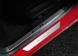 Carbon Fiber Door Sill Protectors for Tesla Model Y & Model 3