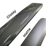 glossy & matte finish carbon fiber dashboard comparison