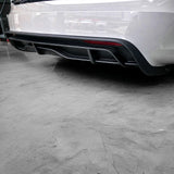 Carbon Fiber Rear Diffuser Replacement for Tesla Model S (2021–2025) – Aerodynamic Performance Upgrade