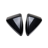 Carbon Fiber Rear Mirror Caps for Tesla Cybertruck (ABS Plastic)