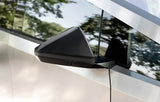 Carbon Fiber Rear Mirror Caps for Tesla Cybertruck (ABS Plastic)