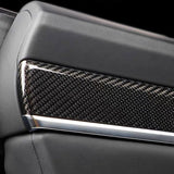 Premium Real Carbon Fiber Interior Door Trim Kit for Tesla Model S/X | OEM Fit & Plaid Compatible 2021-2026+