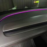 Plain weave Carbon Fiber Dashboard for Tesla Model 3 Highland / Model Y Juniper