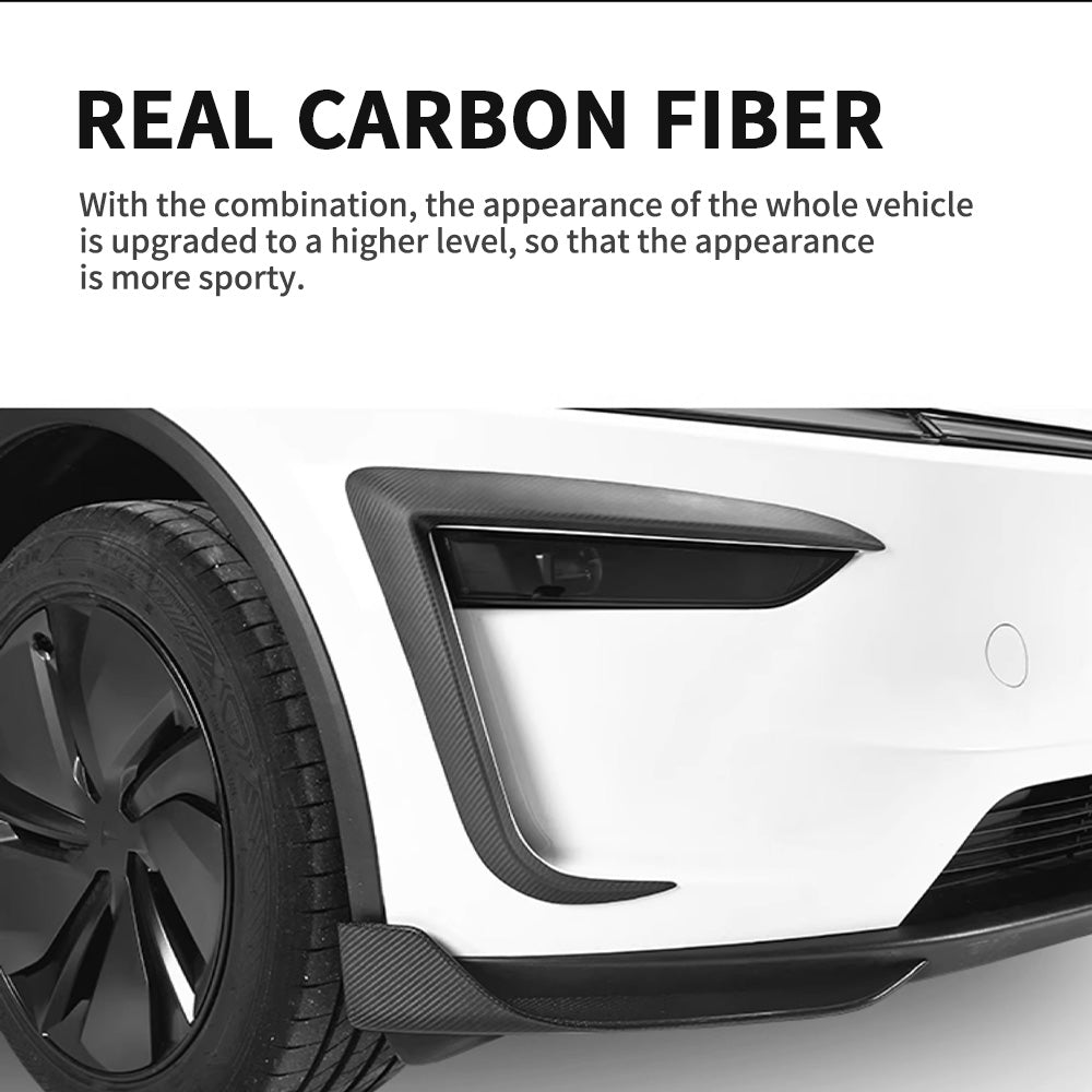 Introduction of carbon fiber light trim cover model y