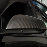 Real Carbon Fiber Mirror Covers For Tesla Model S Pre-refresh & Newer 2014-2026+