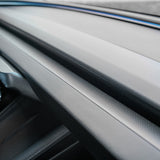 Detail of Carbon Fiber Upper and lower Dashboard for Model Y Juniper