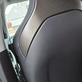 Real Carbon Fiber Seat Back Covers for Tesla Model 3 Highland Performance