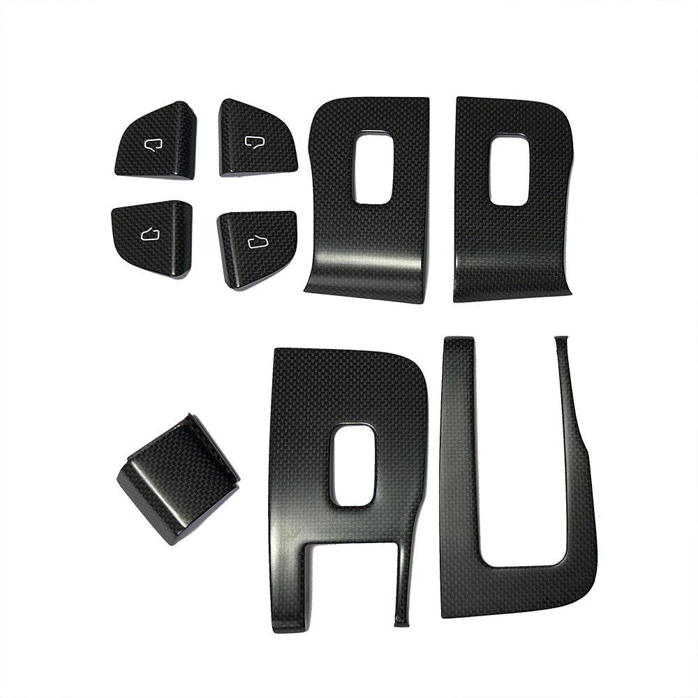 Carbon Fiber Window Switch Covers for Model 3 Highland 2024+