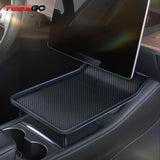 Custom Food Tray for Tesla Model 3 & Model Y (2020-2024) – Durable, Convenient Center Console Solution for Road Trips