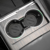 Custom Silicone Center Console Storage Trays for Refreshed Tesla Model X 2021+ – Dust-Resistant, Non-Slip Interior Organizer