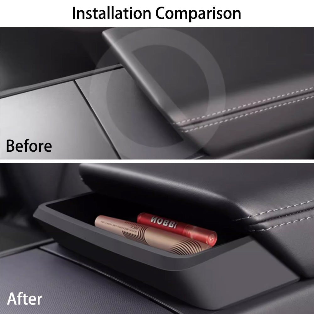 Center Console Armrest Sunglasses Storage Box for New Tesla Model Y L 2026+