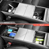 Center Console Organizer and Armrest Box for Tesla Model YL 2026+