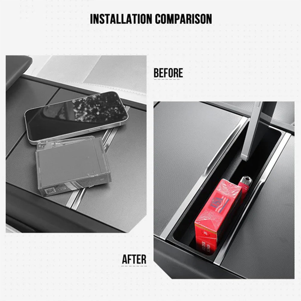 Center Console Organizer & Phone Holder for Tesla New Model 3 Highland 2024+