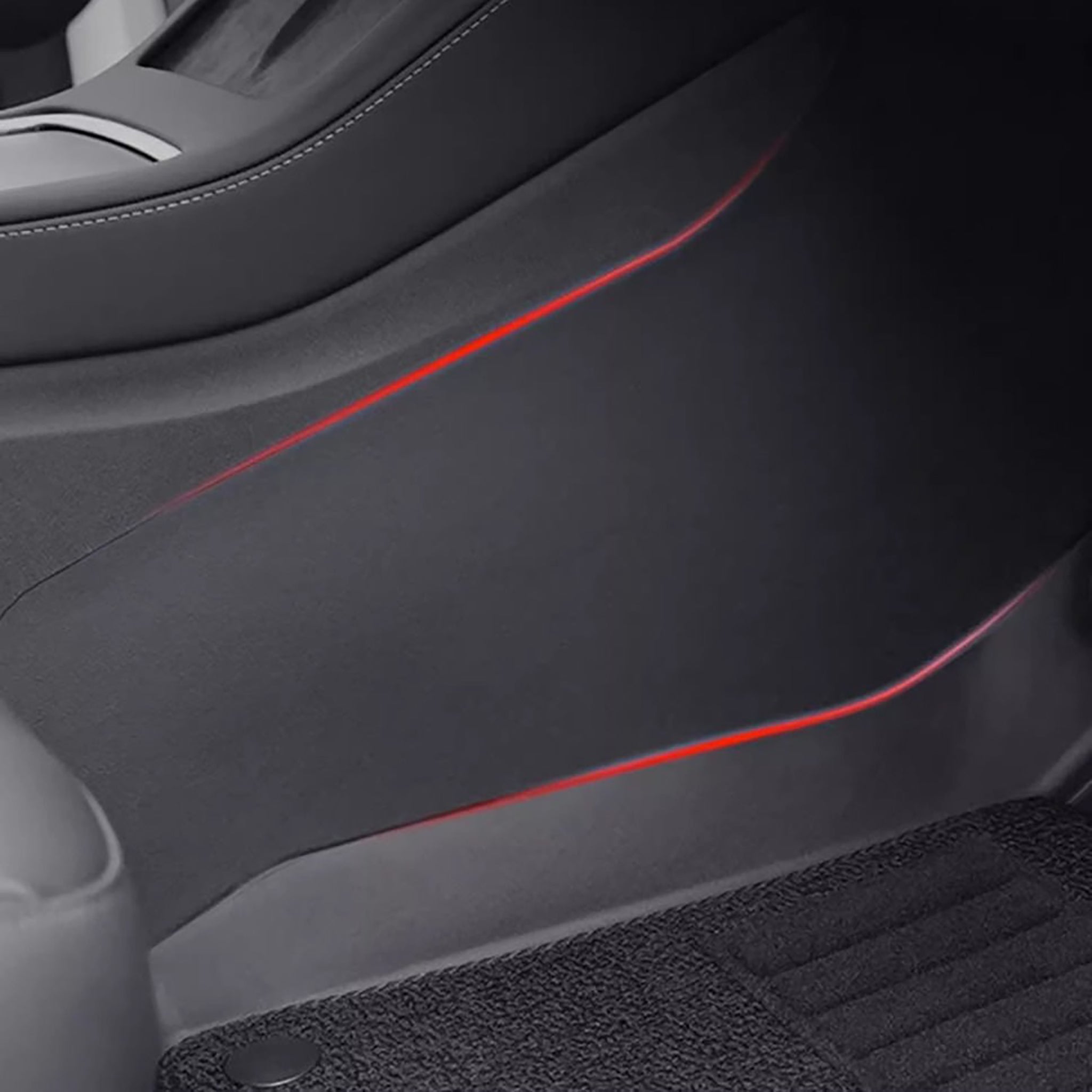 Custom Center Console Side Protectors for Tesla Model Y & Model 3 – Durable, Eco-Friendly, Perfect Fit