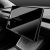 All-in-One Central Screen Tempered Glass & Frame Cover for Tesla Model YL 2026+