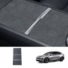 Alcantara Center Console Sticker Cover for Tesla Model Y L 2026+