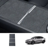 Alcantara Center Console Sticker Cover for Tesla Model Y L 2026+