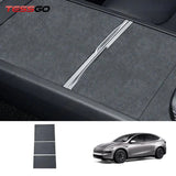 Alcantara Center Console Sticker Cover for Tesla Model Y L 2026+