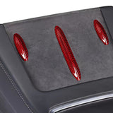 Tesla M3/Y (21-23) Carbon Fiber Charging Pad Overlay
