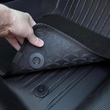 Optional removable Carpet Topper of Tesla Model Y Juniper All-Weather & Full Coverage Floor Mats