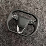 Cyber-Inspired Steering Wheel Upgrade for 2024+ Tesla Model 3 Highland & 2025+ Model Y Juniper