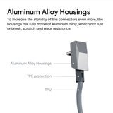 Cybertruck-Inspired Retractable USB-C Cable – 100W Fast Charging with Magnetic Holder for Tesla Model S/3/X/Y & Cybertruck