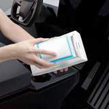 Cybertruck-Inspired Silicone Tissue Box for Tesla Model S/3/X/Y/Cybertruck Interiors