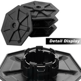 Tessgo "Cyber-Armor" Heptagon Wheel Center Caps for Tesla Cybertruck
