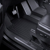 Cybertruck Floor Mats with Extended Front Door Coverage – Heavy-Duty TPE Protection for Maximum Interior Shield