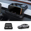 Dashboard Storage Tray with Phone Holder & ETC Bracket for Tesla Model 3/Y/Y L 2024+