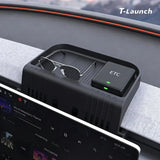 Dashboard Storage Tray with Phone Holder & ETC Bracket for Tesla Model 3/Y/Y L 2024+