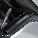 Dashboard Side Mini Glove Box Storage Organizer for Tesla Model Y/Y L 2025+
