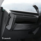 Dashboard Side Mini Glove Box Storage Organizer for Tesla Model Y/Y L 2025+