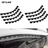 Tesla Front Bumper Skid Plate Protector – Durable ABS Splitter Guard for Driveway & Speed Bump Protection