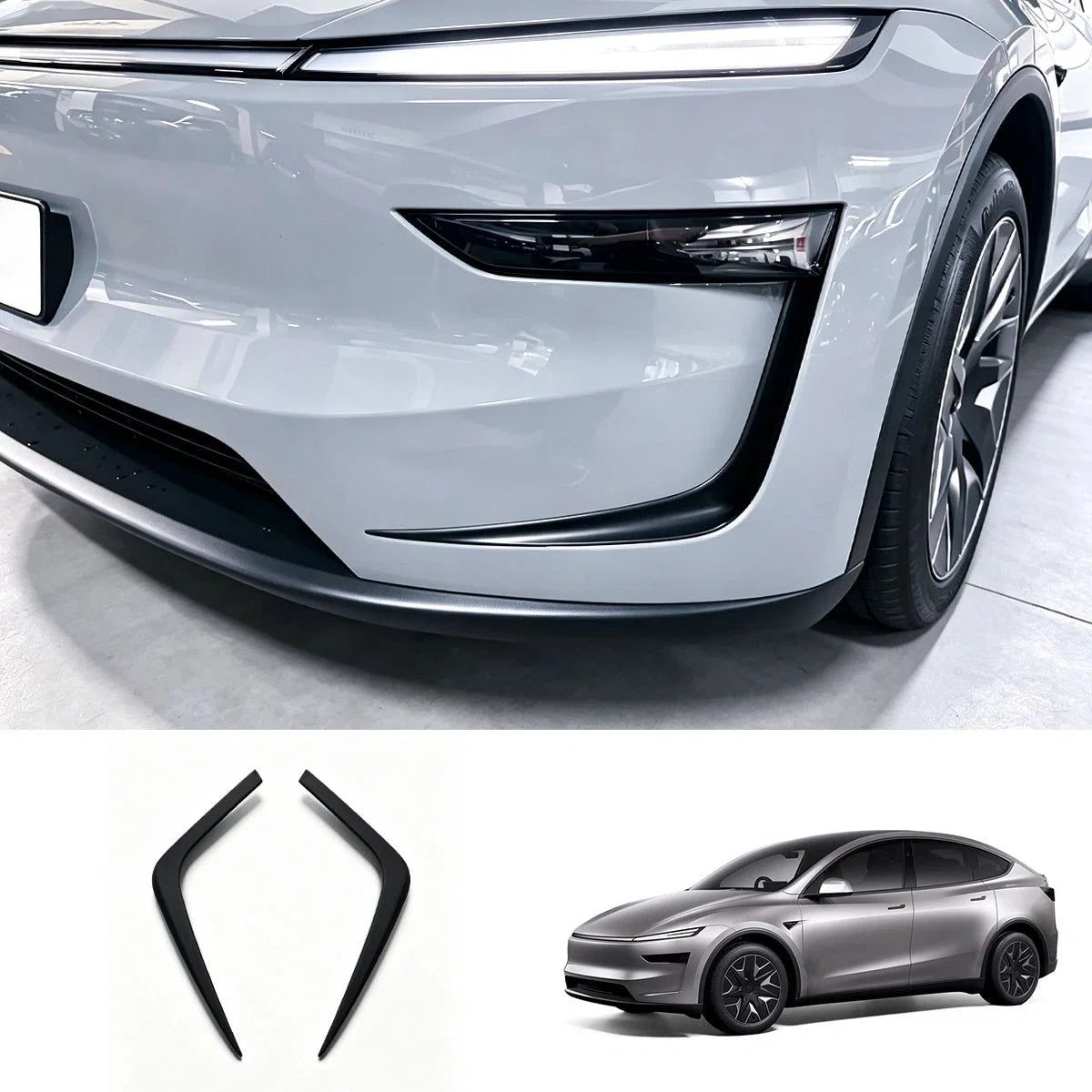 Front Bumper Air Vent Trim for Tesla Model Y Juniper 2025+/Model Y L 2026+