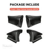 Front & Rear Mud Flap Corner Guards for Tesla Model Y 2020+ / Model Y L 2026+