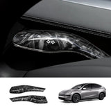 Full-Cover Turn Signal Stalk Cover for Tesla Model YL 2026+