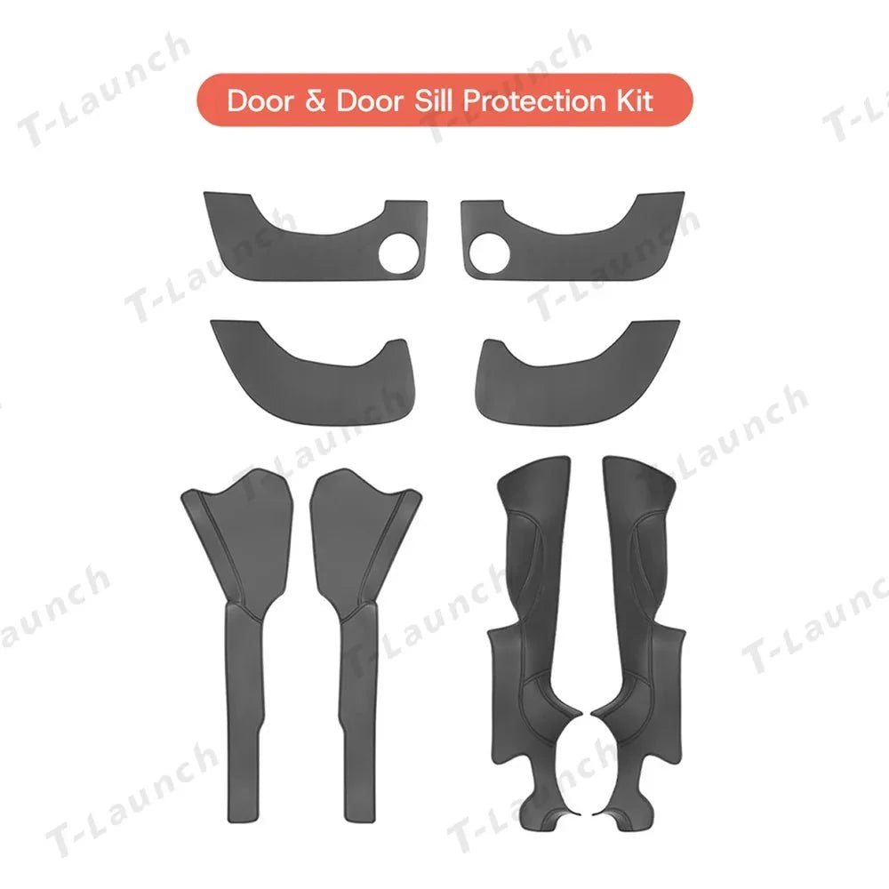 Napa Leather All-Around Interior Protection Kit for Tesla Model YL 6-Seater 2026+
