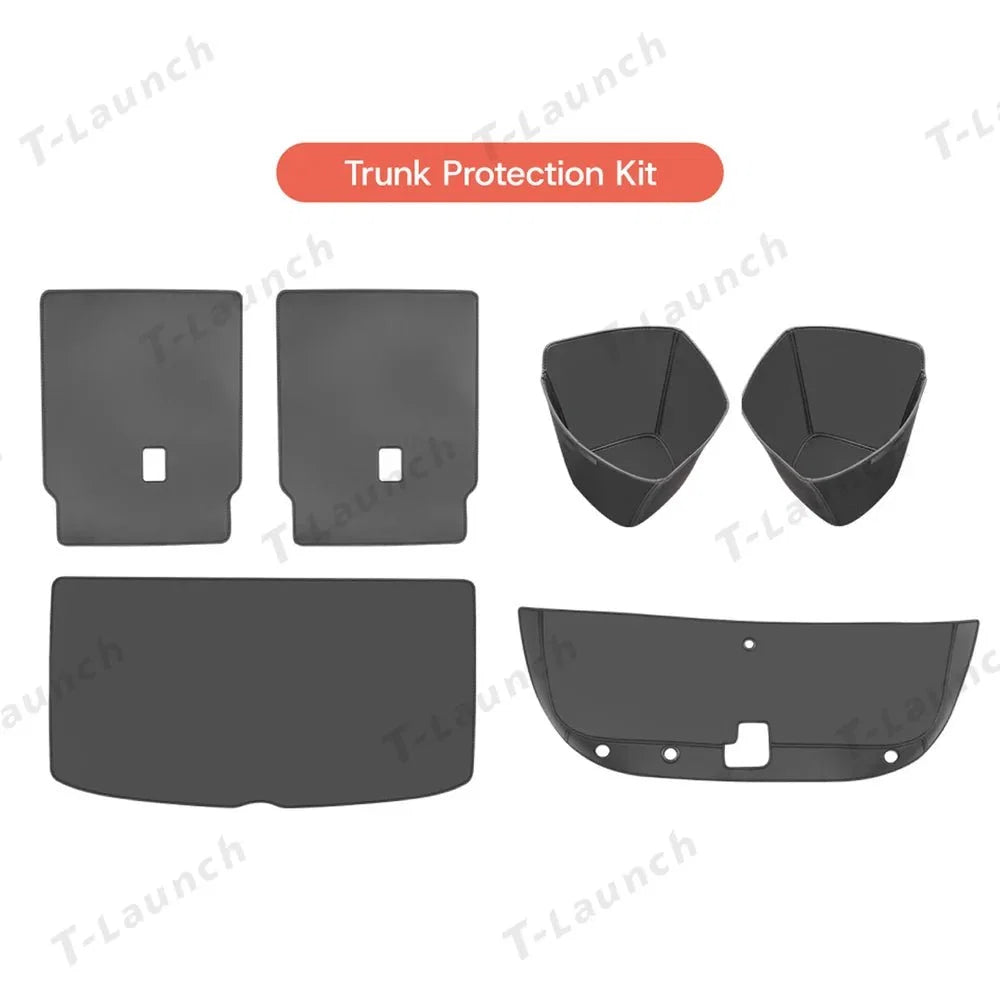 Napa Leather All-Around Interior Protection Kit for Tesla Model YL 6-Seater 2026+